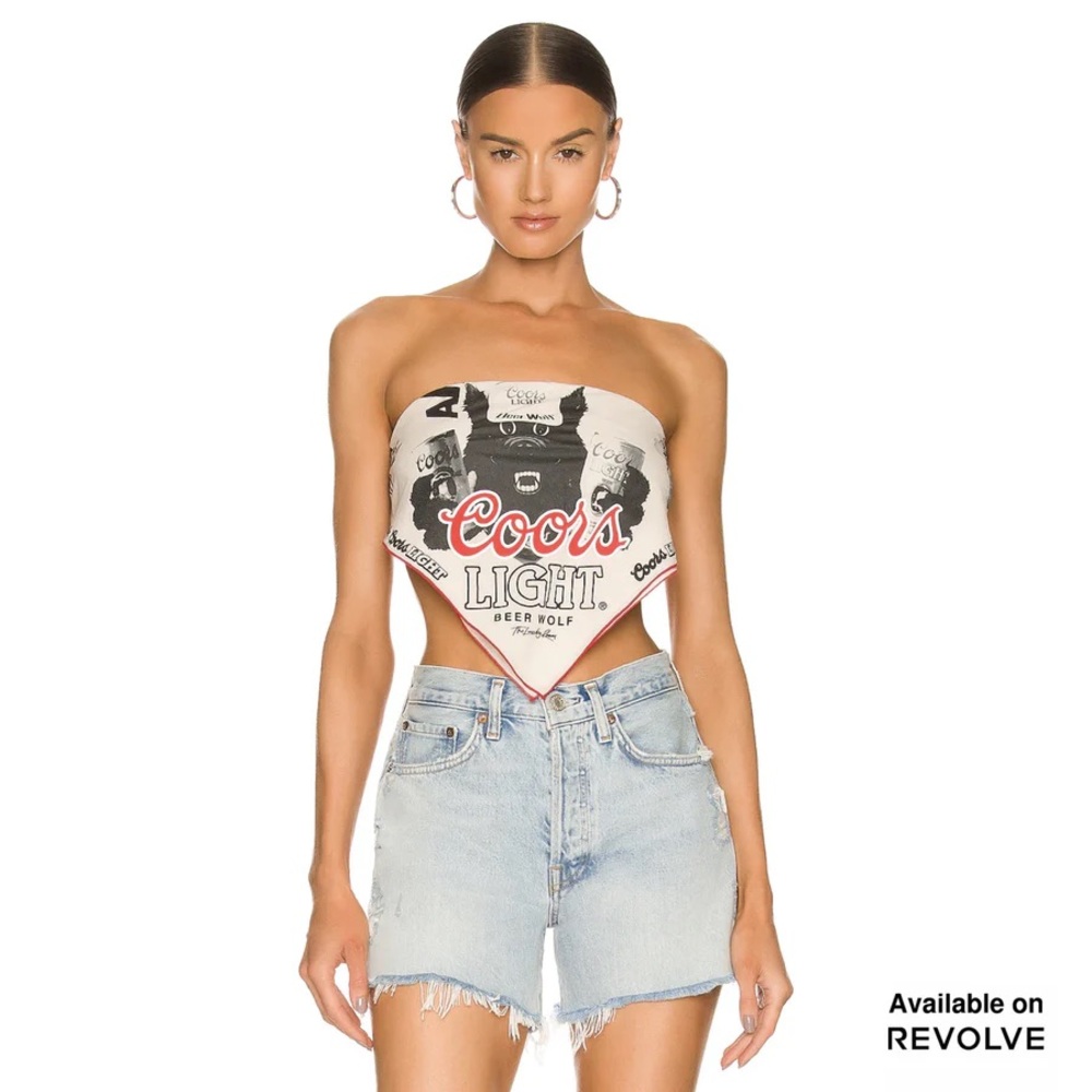 The Laundry Room Coors Light Bandana Top